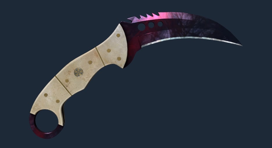 cs2 talon knife doppler ruby