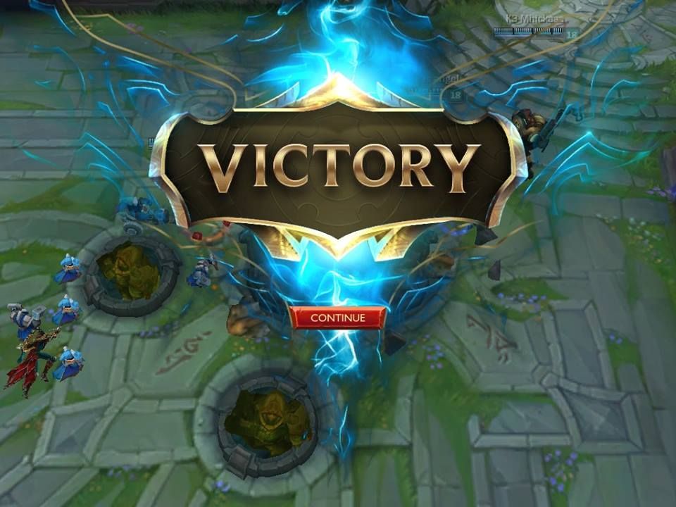 league of legends victory