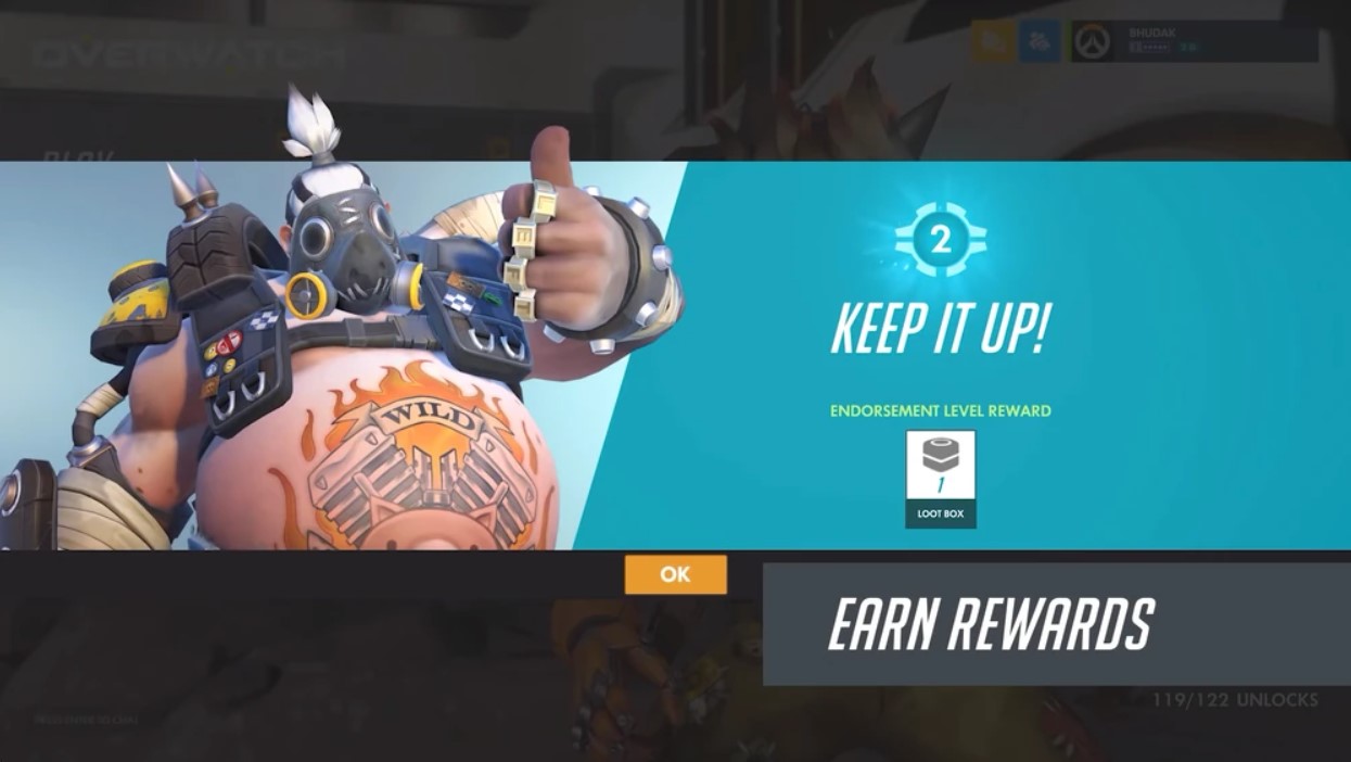 overwatch 2 endorsement rank up