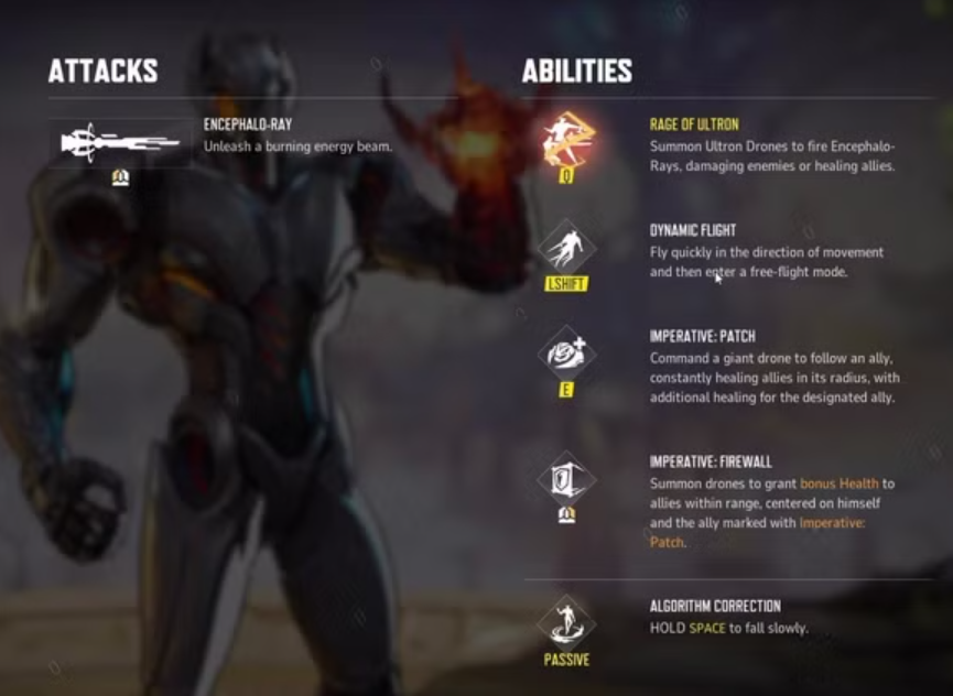 ultron abilities