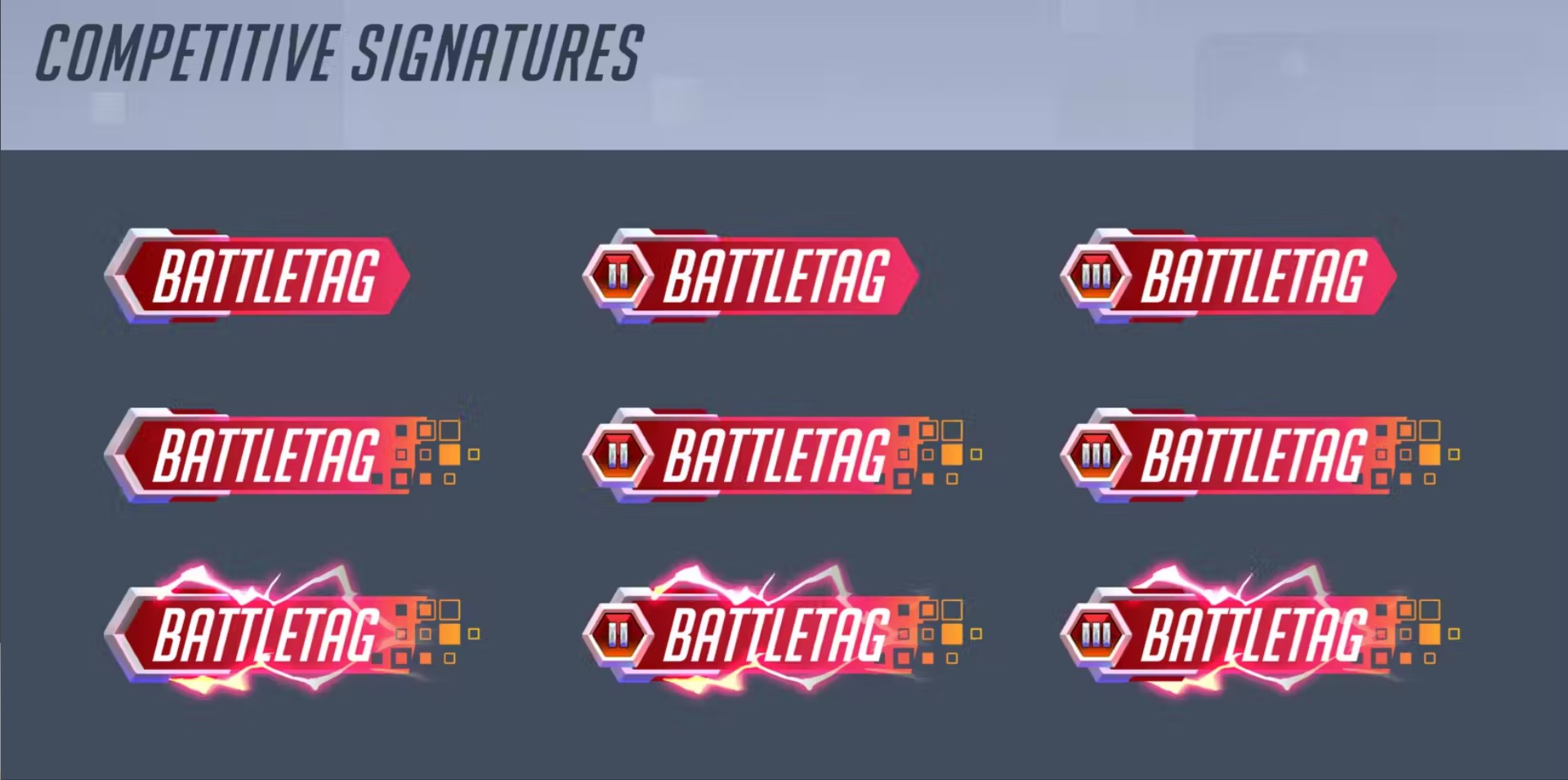 ow2 competitive signatures