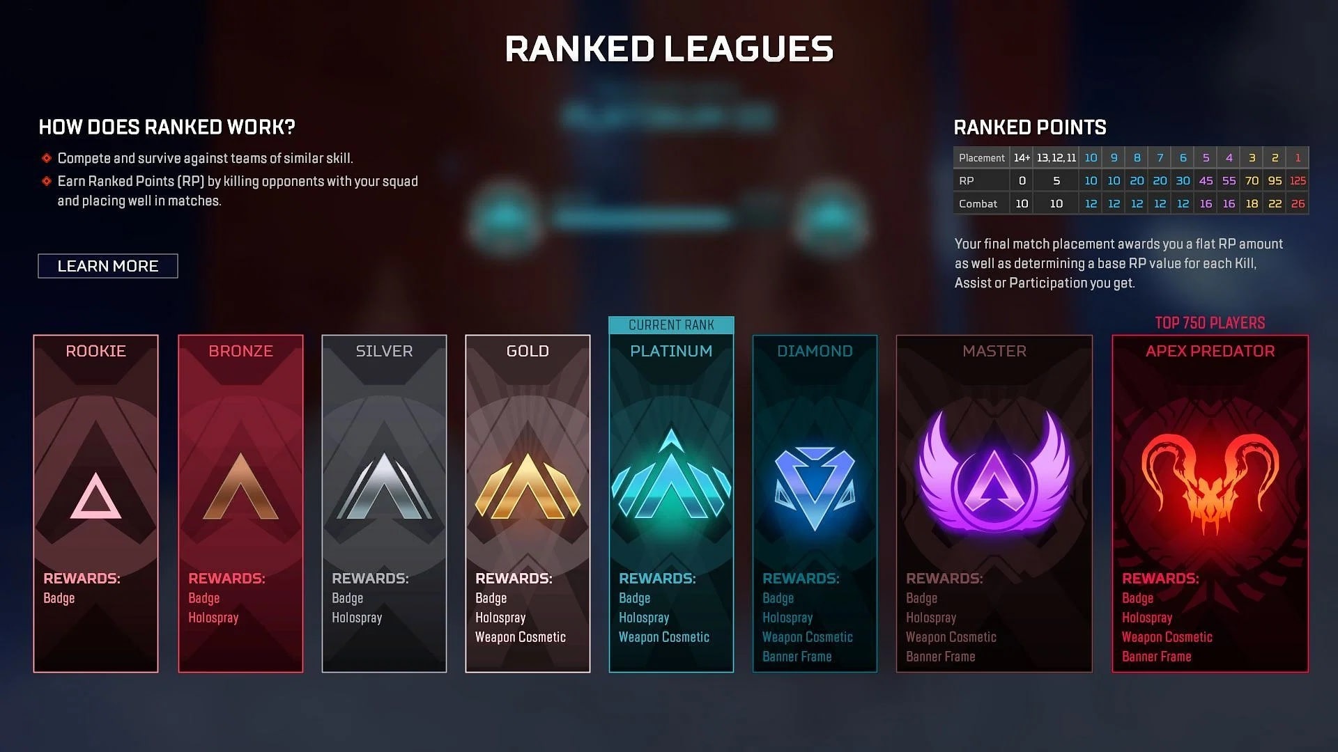 apex legends ranked leagues