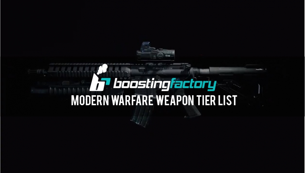 Cod Modern Warfare Best Weapons Tier List September 2020